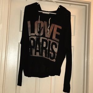 Four Girlz 'Love Paris' light sweater